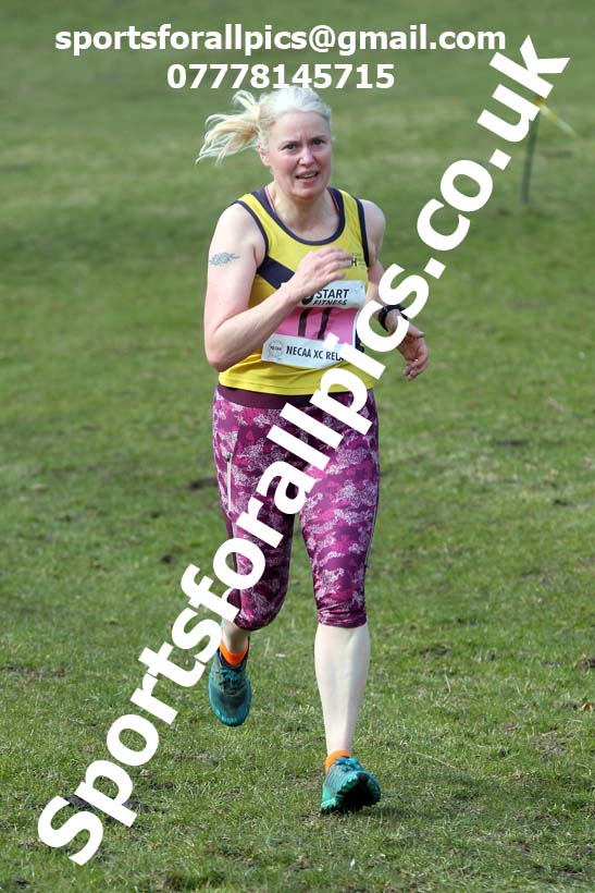 Masters men 2021 NECAA Cross Country Relays, Thornley Farm, Peterlee, Saturday, April 10th. Photo: David T. Hewitson/Sports for All Pics
